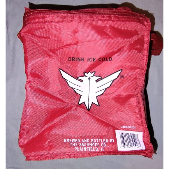 SMIRNOFF ICE TRIPLE FILTERED BAG HOLDS 12 BOTTLES CANS LUNCH BOX COOLER CARRY - Picture 3 of 11